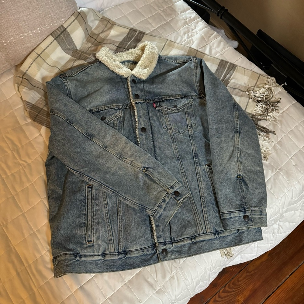 Men’s Levi Sherpa Denim Jacket